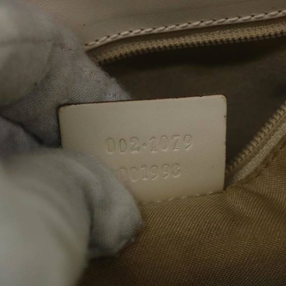 GUCCI GG Canvas Hand Bag Cream 002 1079 001998 Auth 59559 - Picture 12 of 16